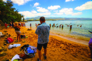 North Shore stop on Oahu Circle Island Tour
